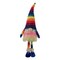 Northlight 35118123 20.5 in. Bright Rainbow Striped Springtime Gnome